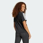 ADIDAS SPORTSWEAR Tehnička sportska majica crna / bijela 23160948