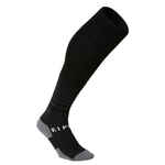 Crne čarape za nogomet za odrasle f500