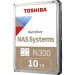 Toshiba N300 HDWG11AUZSVA HDD, 10TB, SATA, SATA3, 10000rpm/7200rpm, 128MB cache, 3.5", zlatni