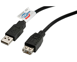 STANDARD USB2.0 kabel TIP A-A M/F