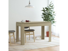 Blagovaonski stol boja hrasta sonome 120 x 60 x 76 cm iverica