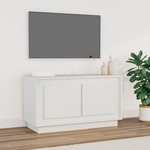 vidaXL TV ormarić bijeli 80 x 35 x 45 cm od konstruiranog drva