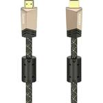Hama HDMI priključni kabel HDMI A utikač, HDMI A utikač 3.00 m smeđa boja 00205026 HDMI kabel