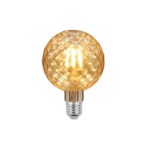 Green Tech LED filament žarulja 4W, 2700K, E27, AC220V, amber, dimabilna