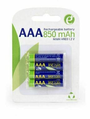 Gembird Rechargeable AAA instant batteries (ready-to-use)