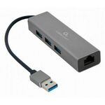 GEMBIRD USB AM Gigabit network adapter with 3-port USB 3.0 hub
