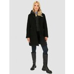 PERSO Woman's Coat BLH234040F crna