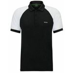 Muški teniski polo BOSS x Matteo Berrettini Performance-Stretch Slim-Fit Polo Shirt - black