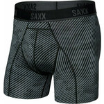 SAXX Kinetic Boxer Brief Optic Camo/Black L Donje rublje za fitnes