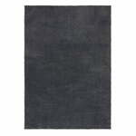 Tamno sivi periv tepih od recikliranih vlakna 80x150 cm Fluffy – Flair Rugs