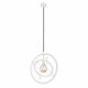 ARGON 4026 | Kopernik-AR Argon visilice svjetiljka 1x E27 bijelo, crno