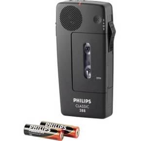 Philips Pocket Memo 388 Classic analogni diktafon Vrijeme snimanja (maks.) 30 min crna uklj. remen za zapešće