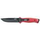 4K5 Tools 600.200A Pouzdan nož s fiksnom oštricom crvena, crna dužina 255 mm