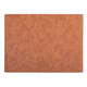 Narančasto-smeđa prostirka s imitacijom kože ZicZac Troja Rectangle, 33 x 45 cm