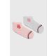 Dječje čarape Tommy Hilfiger boja: ružičasta - roza. Dječje visoke čarape iz kolekcije Tommy Hilfiger. Model izrađen od elastičnog materijala. U setu dva para.