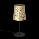EGLO 390294 | Castuera Eglo stolna svjetiljka 47cm sa prekidačem na kablu 1x E27 crno, zlatno, ružičasto