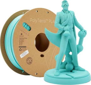 Polymaker 70845 PolyTerra PLA 3D pisač filament PLA 2.85 mm 1000 g plavo-zelena boja 1 St.