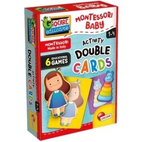 Montessori beba: 2 u 1 kartica za slaganje oblika i puzzle