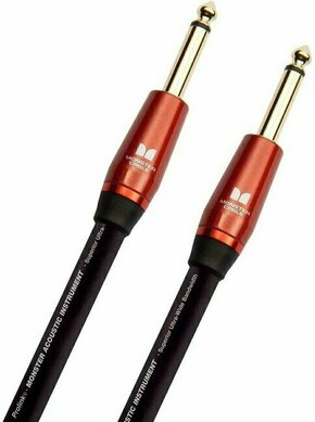 Monster Cable Prolink Acoustic 21FT Instrument Cable Crna 6