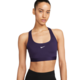 Sportski grudnjak Nike Swoosh Light Support Non-Padded Sports Bra - purple ink/white
