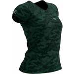 Compressport Training T-Shirt Camo Premium Silver Pine S Majica za trčanje s kratkim rukavom