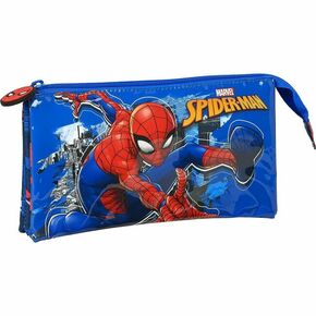 Školska Pernica Spiderman Plava (22 x 3 x 12 cm)