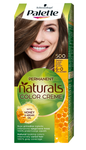 Palette Permanent Natural Colors 500 boja za kosu Tamnoplava 6-0