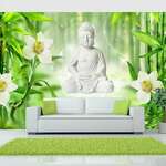 Samoljepljiva foto tapeta - Buddha and nature 196x140