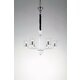 FANEUROPE I-AURORA-6 BCO | Aurora-FE Faneurope luster svjetiljka Luce Ambiente Design 6x E14 blistavo bijela, krom, prozirno