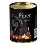 Piper Dolina Noteci mokra hrana za pse, goveja jetrca in krompir, 400 g
