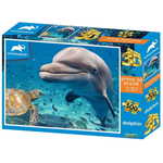 Animal Planet slagalica 3D - delfini, 500 komada, 61x46 cm