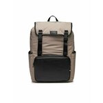 Ruksak Tommy Hilfiger Th Lux Nylon Flap Backpack AM0AM11817 Smooth Taupe PKB