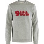 Fjällräven Majica s kapuljačom na otvorenom Logo Sweater M Grey/Melange L