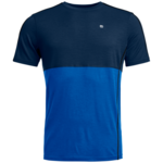 Muške funkcionalne majice Ortovox 185 Rock'N'Wool Short Sleeve M Veličina: M / Boja: tamno plava