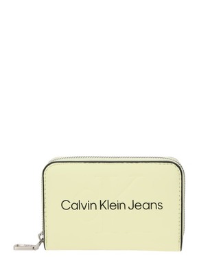 Calvin Klein Jeans Novčanik svijetložuta / crna