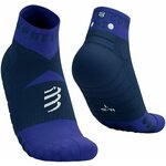 Compressport Ultra Trail Low Socks Dazzling Blue/Dress Blues/White T1 Čarape za trčanje