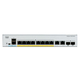 Cisco Catalyst C1000-8FP-E-2G-L mrežni prekidač Upravljano L2 Gigabit Ethernet (10/100/1000) Podrška za napajanje putem Etherneta (PoE) Sivo