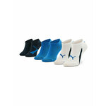 Set od 3 para unisex visokih čarapa Puma 907960 03 Navy/White/Strong Blue
