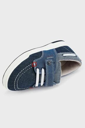 Dječje cipele Mayoral boja: tamno plava - mornarsko plava. Dječja cipele iz kolekcije Mayoral. Model izrađen od tekstila.