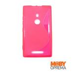 Nokia/Microsoft Lumia 925 roza silikonska maska