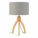 Stolna lampa sa svijetlosivim sjenilom i Good &amp; Mojo Annapurna konstrukcijom od bambusa
