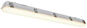 SLV IMPERVA 120 1001314 LED stropna svjetiljka siva 40 W toplo bijela moguča zidna montaža