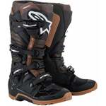 Alpinestars Tech 7 Enduro Boots Black/Dark Brown 40,5 Motociklističke čizme