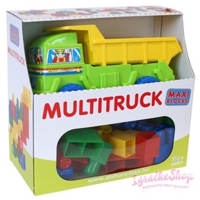 Maxi Blocks kocke za gradnju sa kiperom - D-Toys