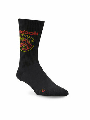Visoke unisex čarape Reebok Classics Camping Socks HC4371 black