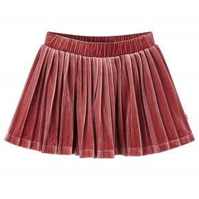 VidaXL Dječja plisirana suknja srednje ružičasta 128