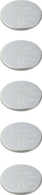 VOLTCRAFT gumbasta baterija CR 2430 3 V 5 St. 290 mAh litijev VC-16107965