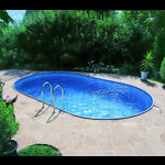 Bazen Ukopni Ovalni (7x3.5x1.2m) - Florenz SET