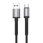Foneng X83 USB na USB-C kabel, 2.1A, 1m (crni)
