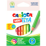 Carioca: Mini Tita set drvenih bojica 12kom